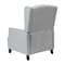 Flash Furniture Gray Wingback Reclining Chair with Nailhead Trim BO-BS7002-1-GY-GG - alternate 3